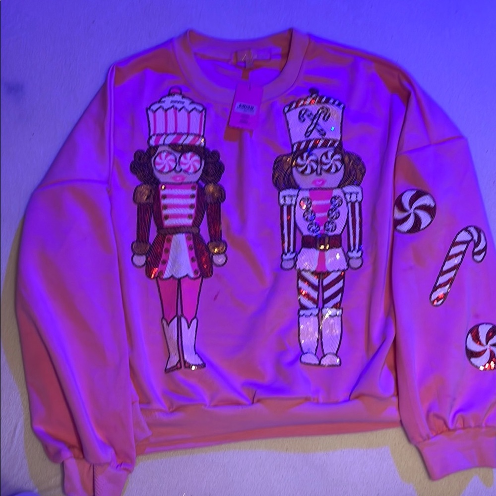 Simply Southern Nutcracker Pink Sweatshirt